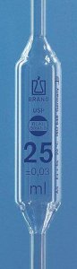 BRAND� USP BLAUBRAND� volumetric pipettes, one-mark BR30609-6EA