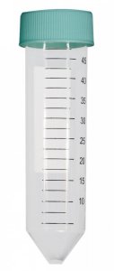 Centrifuge tube with screw cap, conical bottom, co-polymer AXYSCT50MLRS