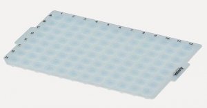 Corning� Axygen� AxyMats� 96 Round Well Compression Mat for PCR Microplates AXYCM96RD