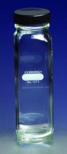 Corning� wide mouth graduated milk dilution bottle 