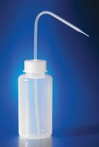 Corning� wide mouth wash bottle, reusable CLS1300P250W-12EA