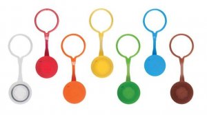 Looped screw caps AXYSCOLPY