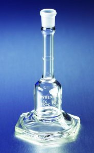 Pyrex� certified and serialized micro volumetric flask, with Pyrex� stopper CLS563125-6EA