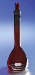 Pyrex� class A low-actinic volumetric flask, flask only CLS55640200FO-12EA