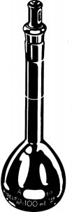 Pyrex� class A low-actinic volumetric flask, Pyrex� ST stopper CLS55640500-1EA
