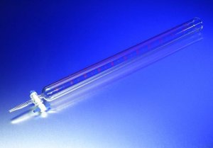 Pyrex� colored scale dispensing burette, with straight bore PTFE stopcock plug CLS2094250-1EA