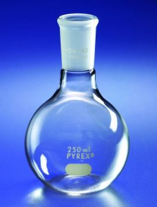 Pyrex� flat-bottom boiling flask, short neck with 24/40 joint CLS410050-1EA
