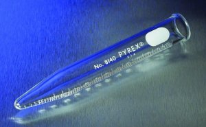 Pyrex� heavy-duty graduated centrifuge tube, beaded rim 