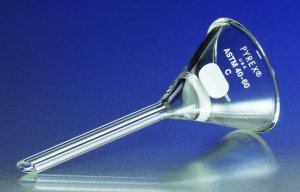 Pyrex� Hirsch funnel, with fritted disc CLS3621050M-1EA