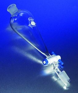 Pyrex� Squibb separatory funnel, jointed top and bottom, PTFE stopcock CLS6413125-4EA