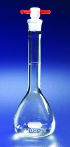 Pyrex� volumetric flask with PTFE stopper CLS5644500-12EA