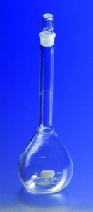 Pyrex� volumetric flask, certified and serialized, with Pyrex� ST stopper CLS568010-1EA