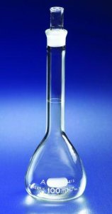 Pyrex� volumetric flask, class A with Pyrex� ST stopper CLS56404L-1EA