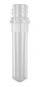 Screw cap tubes without caps, conical bottom AXYST200