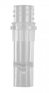 Screw cap tubes without caps, conical bottom, self-standing AXYST050SS