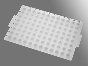 Silicone sealing mat for 500 L V-bottom deep well plates AXYAM500ULRD