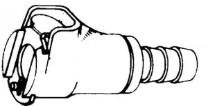 Automatic shut-off quick-disconnect Z126527-1EA