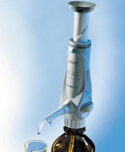 Hirschmann� Ceramus� bottle-top dispenser, adjustable volume 