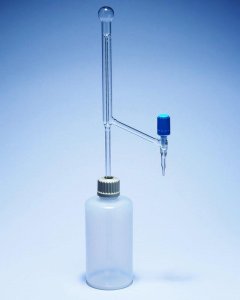 Pyrex� Burettes, class B, Sofnol, automatic zero, Rotaflo(R) stopcock, PTFE key SLW3298/02-5EA