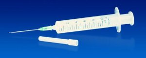 Syringe PP/PE with removable needle 
