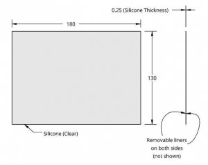 Grace Bio-Labs CultureWell� silicone isolator sheet material GBL664475-5EA