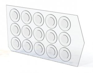Grace Bio-Labs SecureSlip� silicone supported coverglass GBL104212-75EA