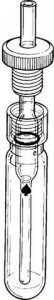 Ace pressure tubes with plunger valves and thermowells Z400475-1EA