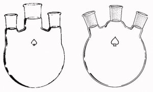 Ace three-neck round-bottom flasks Z125652-1EA
