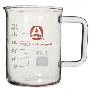 Aldrich� glass beaker with handle 