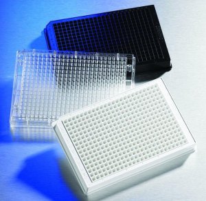 Corning� 1536 well plate, with generic barcode CLS3859BC-50EA