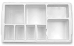 Droplet� phlebotomy tray inserts for 13 mm test tube rack HS2201A