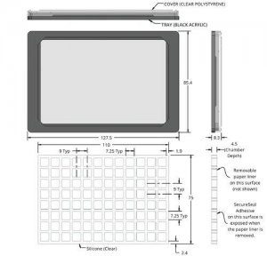 Grace Bio-Labs FlexPlate MP� microtiter plate superstructure GBL204997-1EA