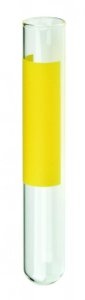 KIMBLE� Mark-M� rimlessculture tube with yellow marking spot DWK60B12BZL-1000EA