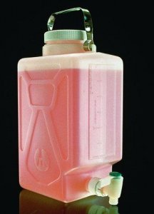 Nalgene� fluorinated carboys with spigot 