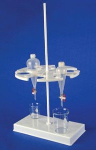 Scienceware� rotary separatory funnel rack 