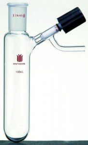 Synthware� reaction tube with high vacuum valve SYNF561025-1EA