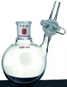 Synthware� single neck reaction flask with glass stopcock SYNF539100-1EA
