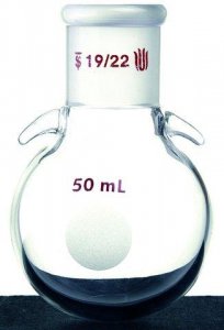 Synthware� single-neck round-bottom flask with joint hooks SYNF331450-1EA