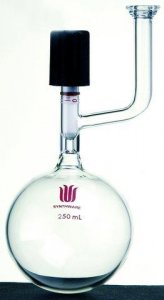Synthware� storage flask with #15 o-ring joint and high vacuum valve SYNS521000-1EA
