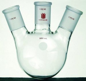 Synthware� three neck round bottom flask with angled side necks SYNF431150-1EA