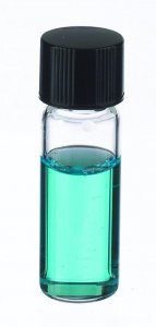 WHEATON� clear sample vial with rubber lined cap packed in partitioned tray DWK224881-288EA