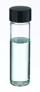 WHEATON� clear sample vial with rubber lined cap packed in partitioned tray DWK224884-144EA