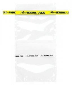 Whirl-Pak� Flat Wire, Write-On Bag WPB01341WA-500EA