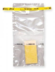 Whirl-Pak� Pre-moistened Speci-Sponge� Bag WPB01423WA-100EA