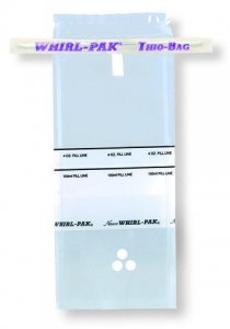 Whirl-Pak� Thio-Bag�, Waste Water Sampling Bag WPB01254WA-100EA