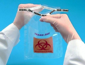 Whirl-Pak� Trans-Pak� Specimen Bag WPB01253WA-500EA