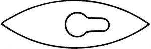 Ace double-arc PTFE stirrer blade Z180599-1EA