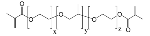 Poly(ethylene glycol)-block-poly(propylene glycol)-block-poly(ethylene glycol) dimethacrylate 