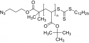 Poly(tert-butyl acrylate), DDMAT terminated, azide terminated 776424-1G