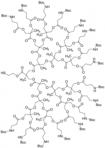 Polyester bis-MPA dendron 16 NHBoc, 1 thiol (core) 901304-100MG
